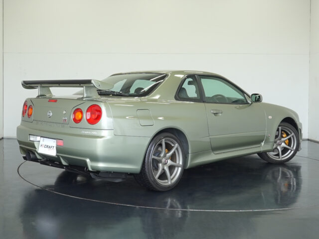 スカイラインGT-R　Ｍスペックニュル　ミレニアムジェイド　BNR34-403771　5000万円