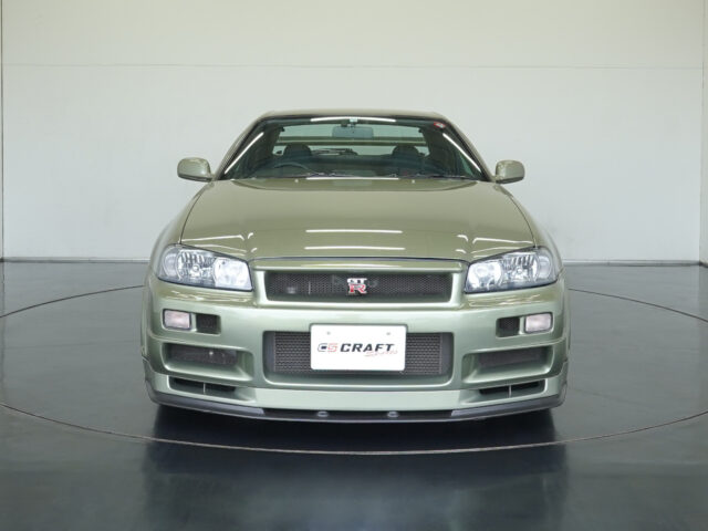 スカイラインGT-R　Ｍスペックニュル　ミレニアムジェイド　BNR34-403771　5000万円