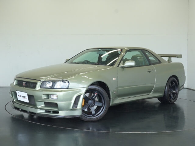 スカイラインGT-R　Ｍスペックニュル　ミレニアムジェイド　BNR34-403771　5000万円