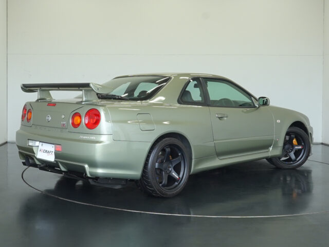 スカイラインGT-R　Ｍスペックニュル　ミレニアムジェイド　BNR34-403771　5000万円