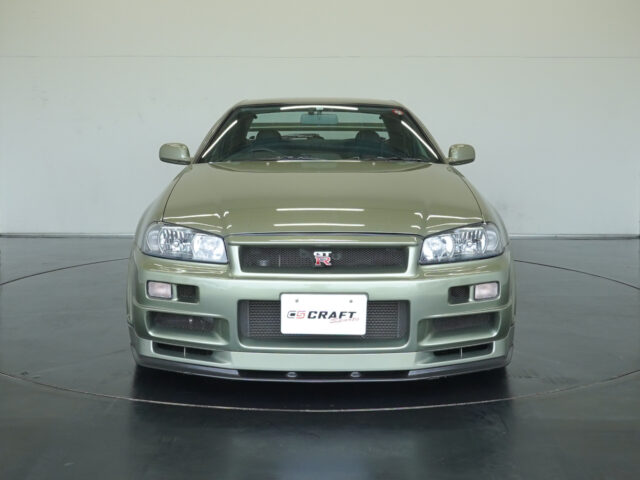 スカイラインGT-R　Ｍスペックニュル　ミレニアムジェイド　BNR34-403771　5000万円